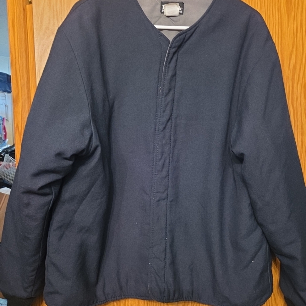bulwark protective apparel jacket size large 100 percent nomex material